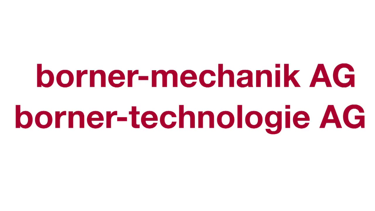 borner-technilogie AG