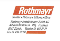 Rothmayr Installationen Zürich AG