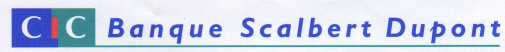 CIC Banque Scalbert Dupont
