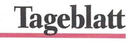 Tageblatt