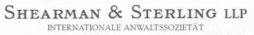 Shearman & Sterling LLP