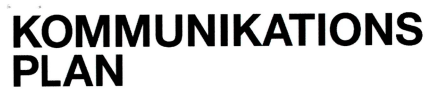 Kommunikationsplan AG